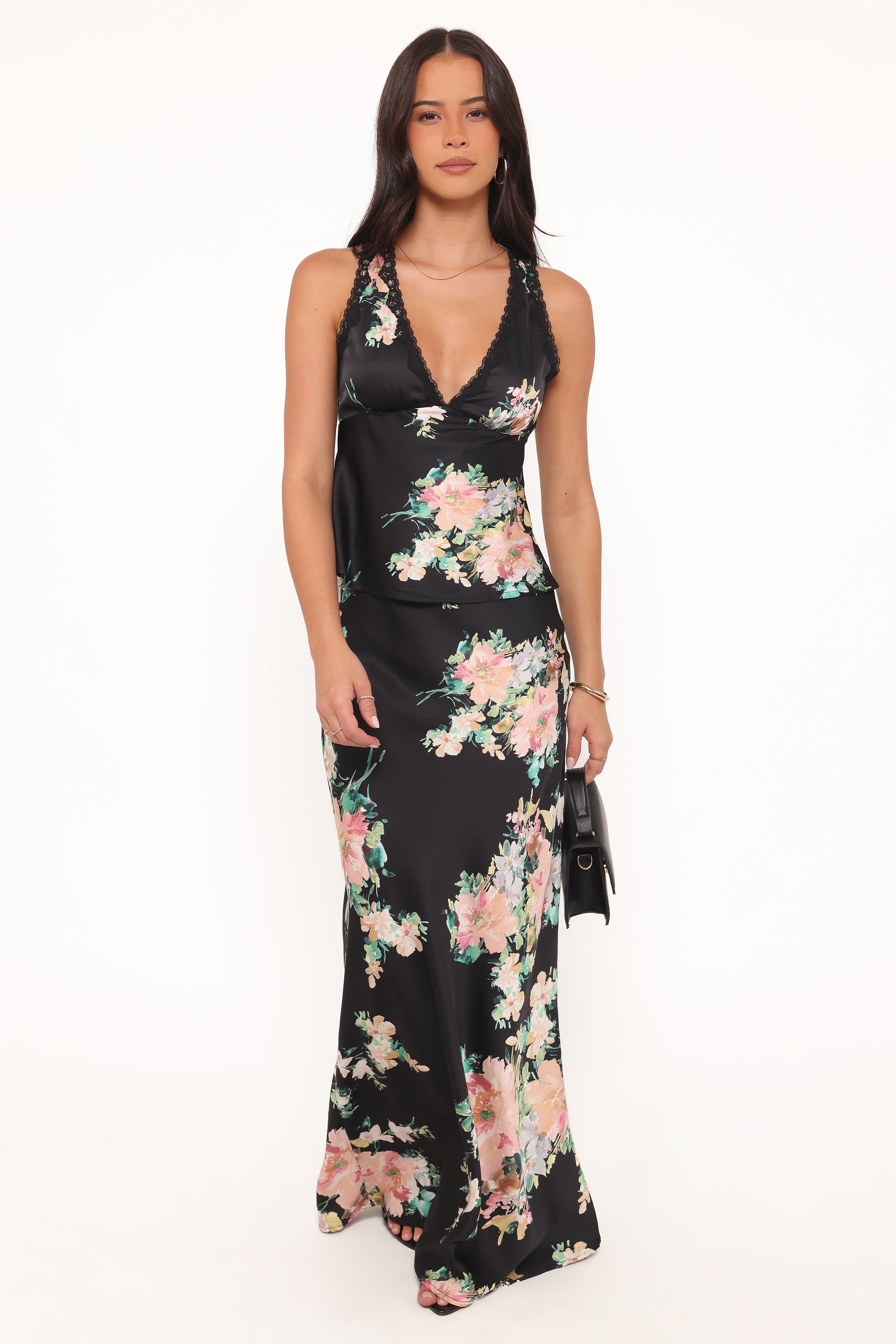 Velman Skirt - Black Floral - Image 6