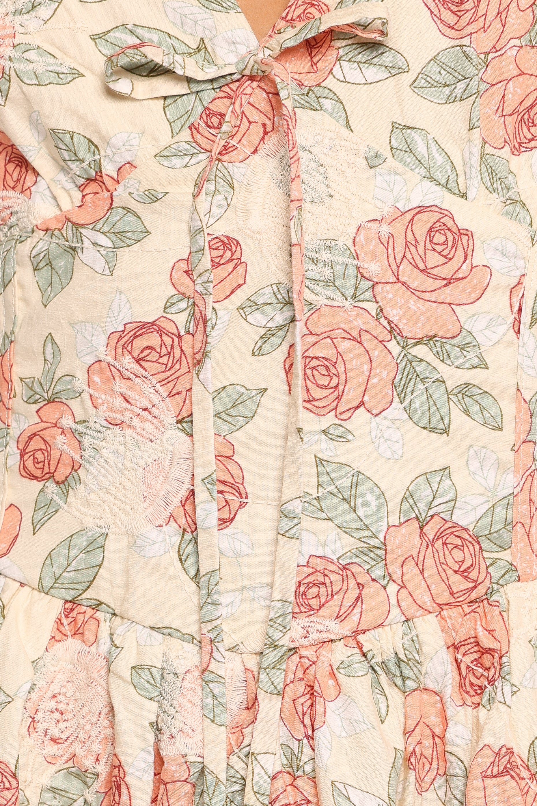 Velda Midi Dress - Pink Floral - Image 6