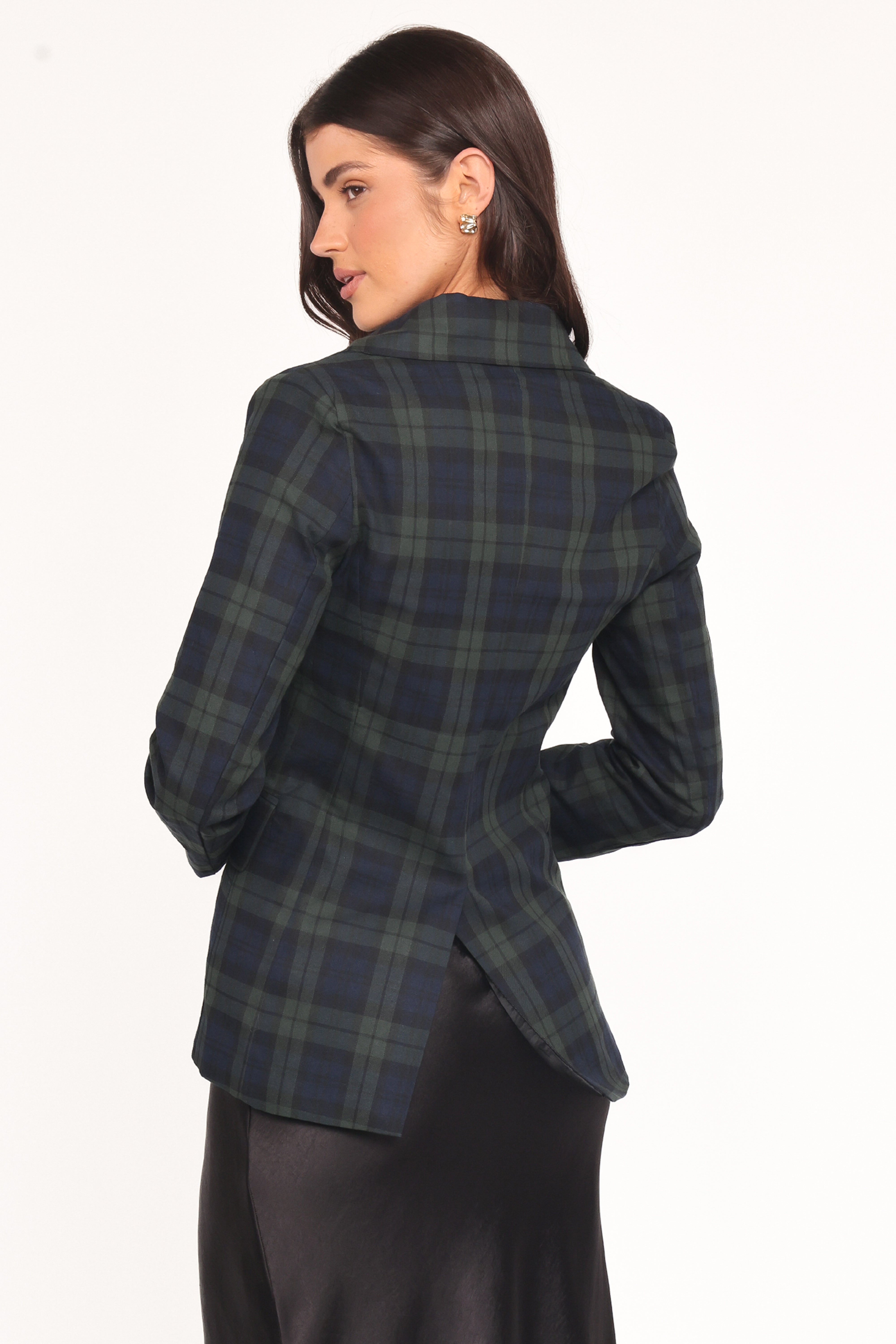 Juliette Blazer - Green Plaid - 图片 4
