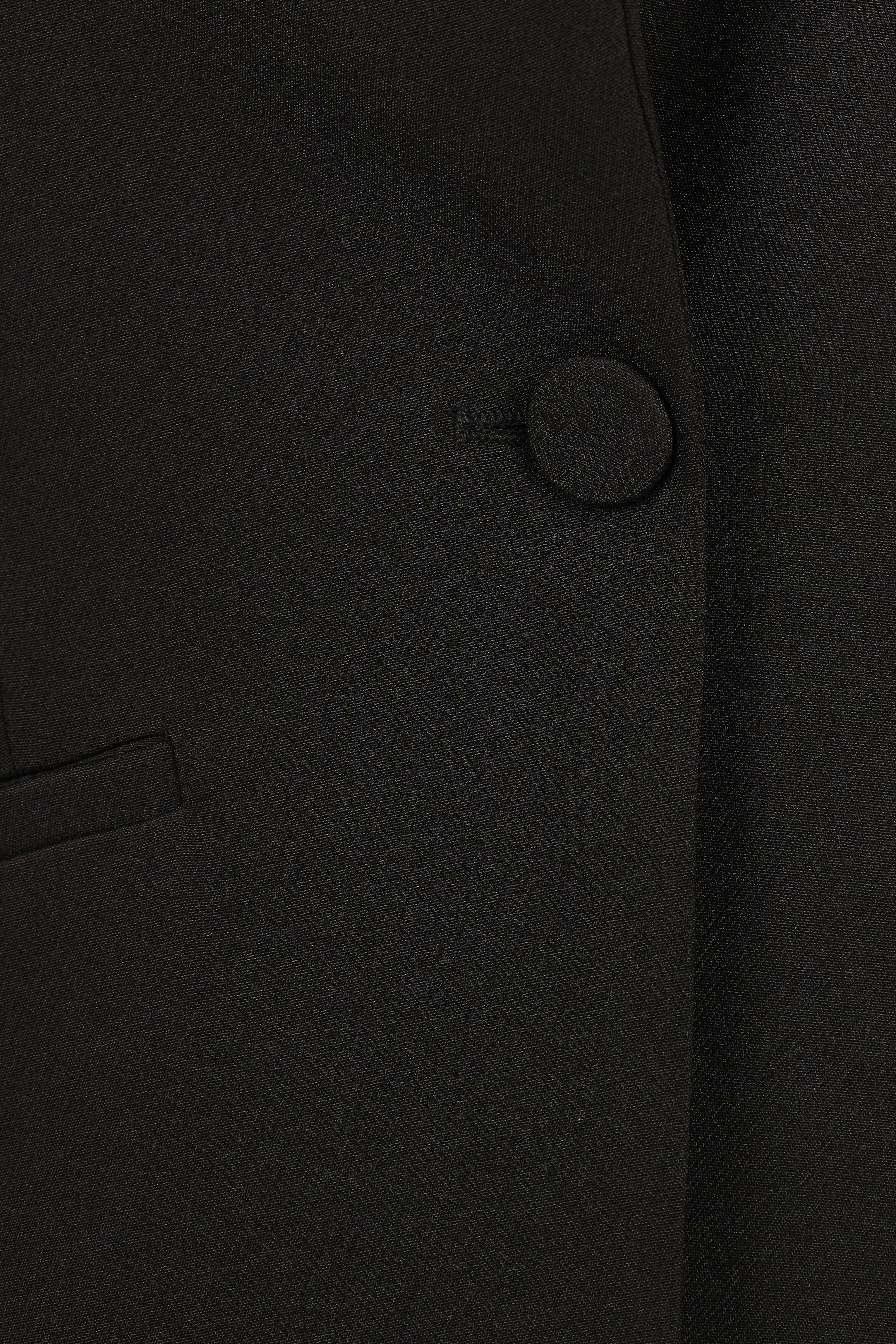 Kelby Slouch Sleeve Blazer - Black - Image 7