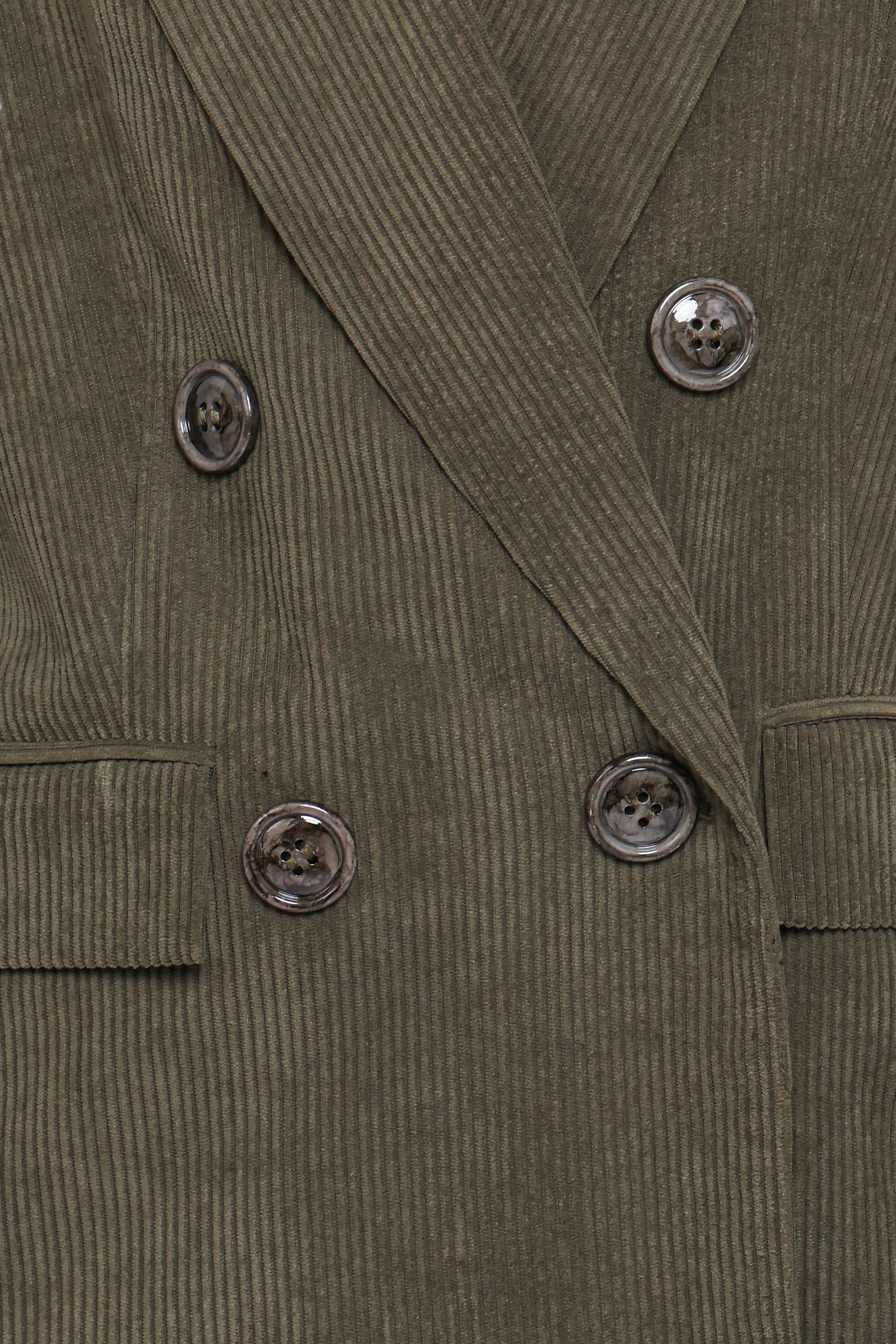 Madi Corduroy Blazer - Olive - 图片 7