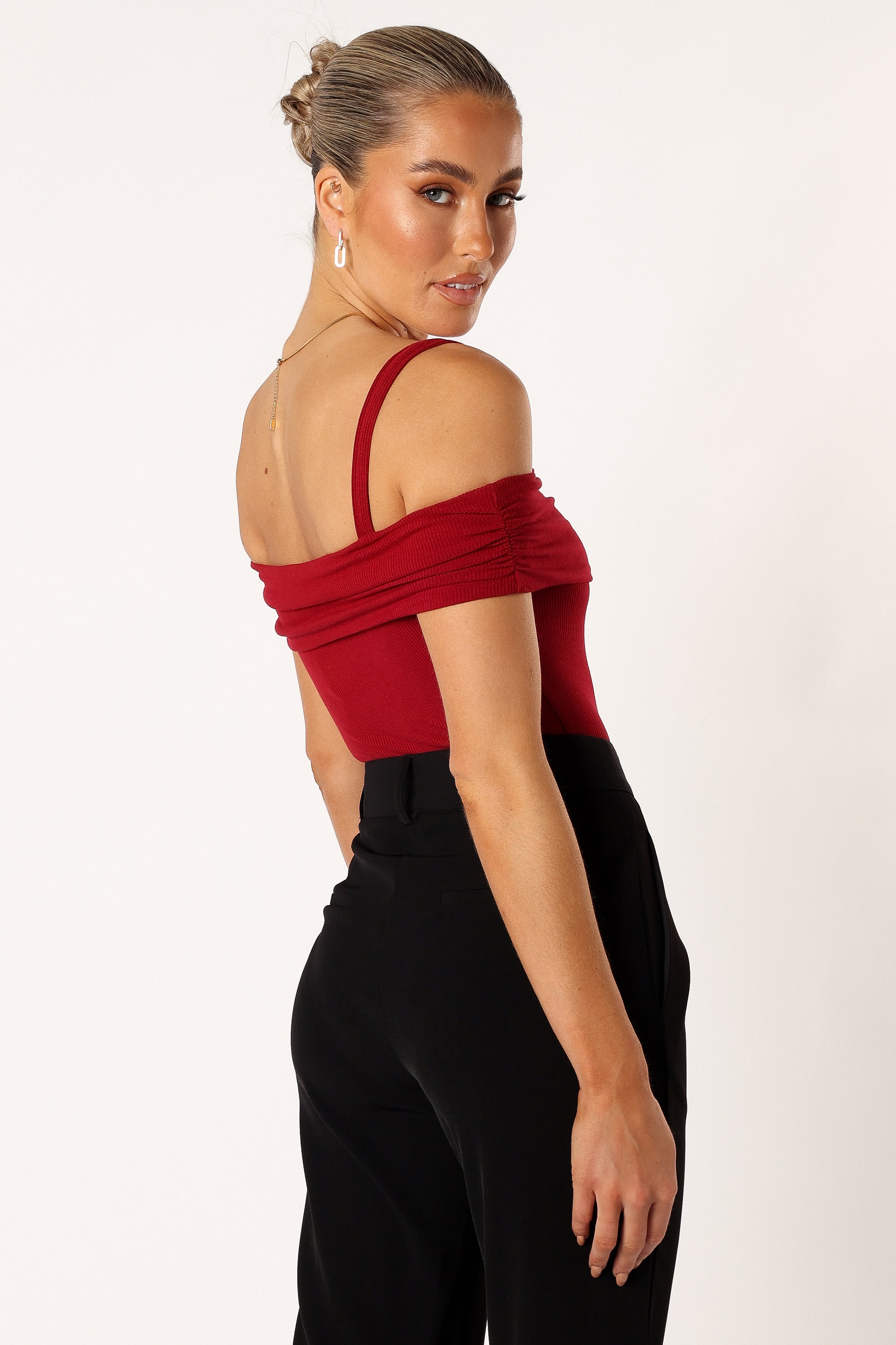 Ryder Bodysuit - Wine - Image 4